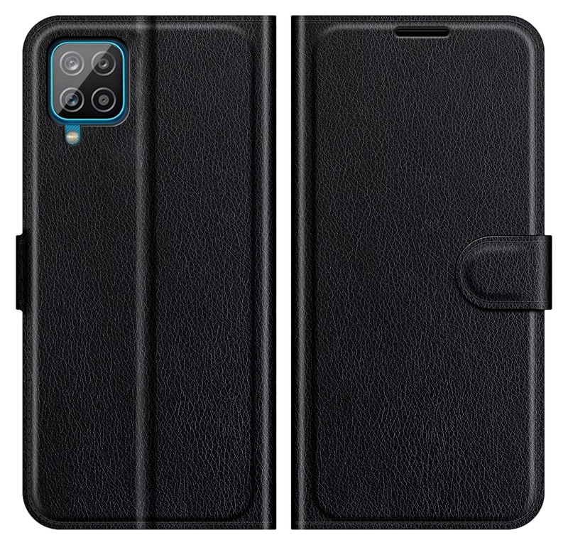 Graviera Flip Cover til Samsung Galaxy A22 4G-Sort