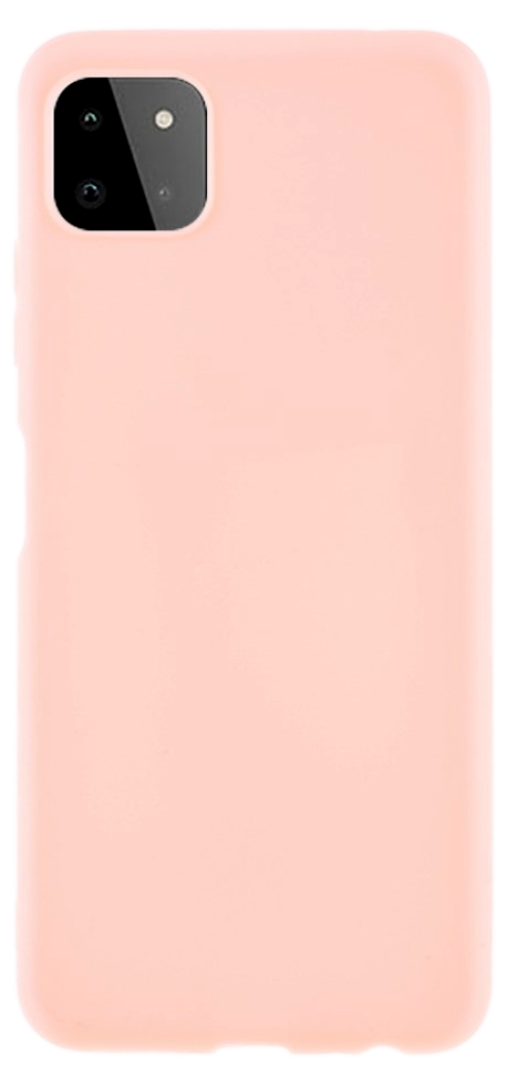 Soft Matte TPU Cover til Samsung Galaxy A22 5G-Lyserød
