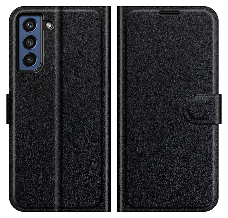 Graviera Flip Cover til Samsung Galaxy S21 FE-Sort