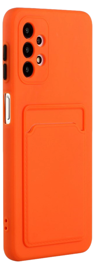 Zena Cover med Kortholder til Samsung Galaxy A52 4G/5G / A52S 5G-Orange