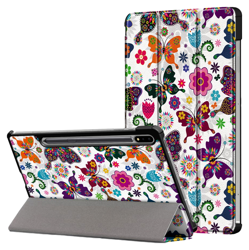 Butterfly Tri-Fold Cover til Samsung Galaxy Tab S7 FE 12,4