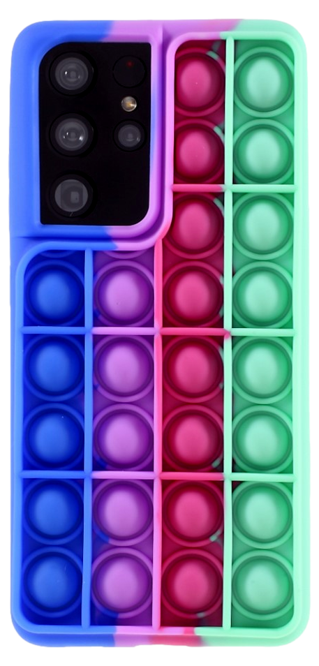 Pop Cover til Samsung Galaxy S21 Ultra-Blå