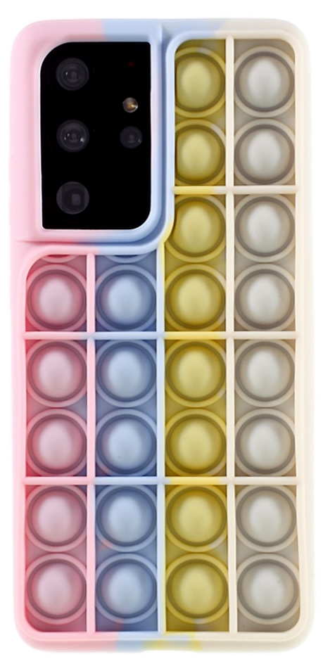 Pop Cover til Samsung Galaxy S21 Ultra-Lyseblå