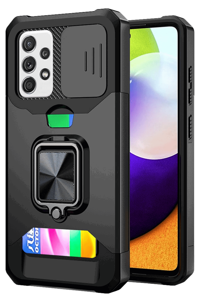 Astro Cover med Kortholder til Samsung Galaxy A52 4G/5G / A52S 5G