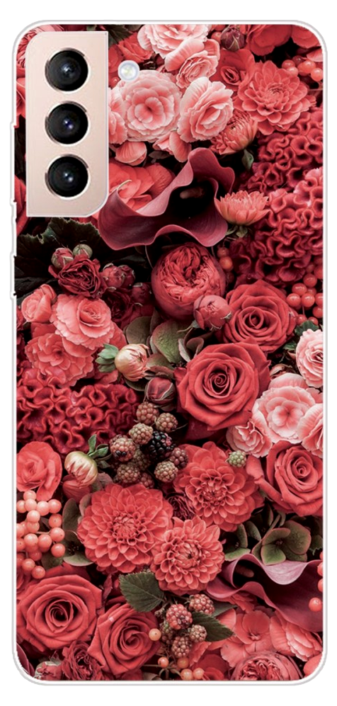 Rose TPU Cover til Samsung Galaxy S22