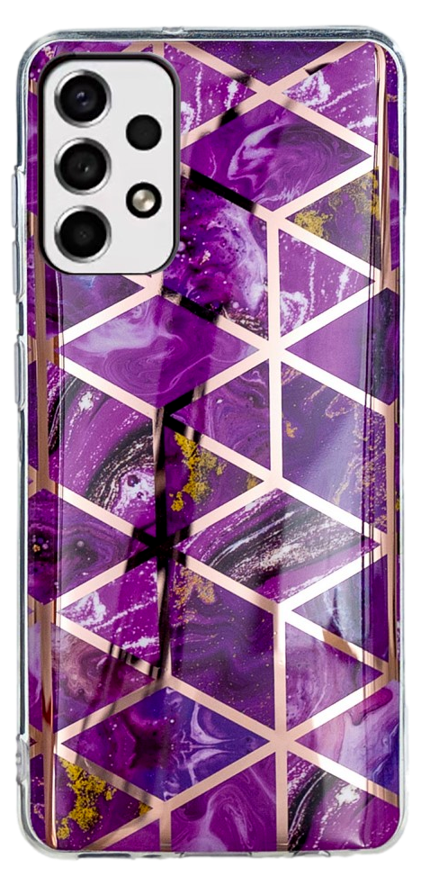 Lilla Marmor Cover til Samsung Galaxy A33 5G