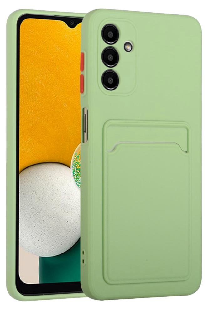 Silikone Cover med Kortholder til Samsung Galaxy A13 5G / A04S 4G
