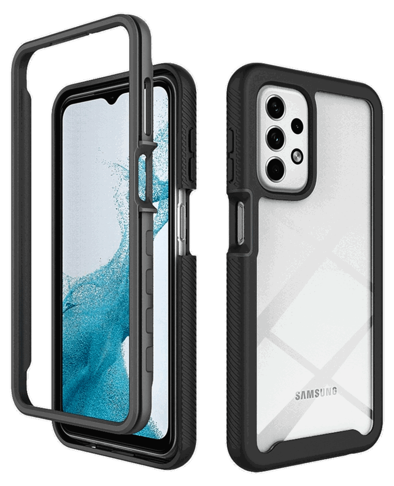 Gennemsigtig Bumper Cover til Samsung Galaxy A23