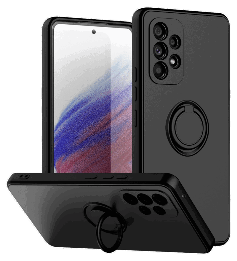 Silikone Cover med Kickstand til Samsung Galaxy A53 5G