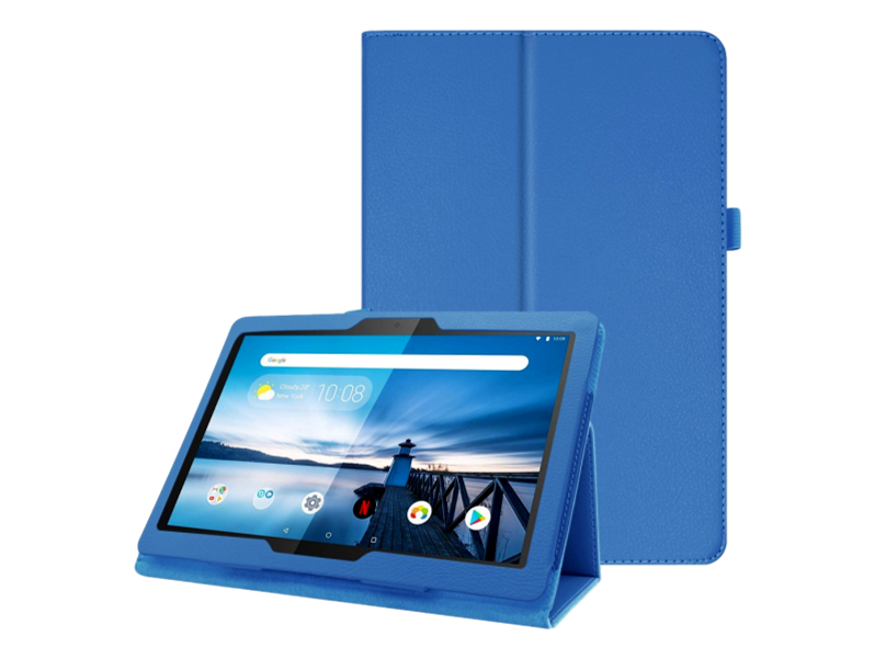 Paxton Flip Cover i PU Læder til Lenovo Tab M10 HD (TB-X505 / X605)-Blå