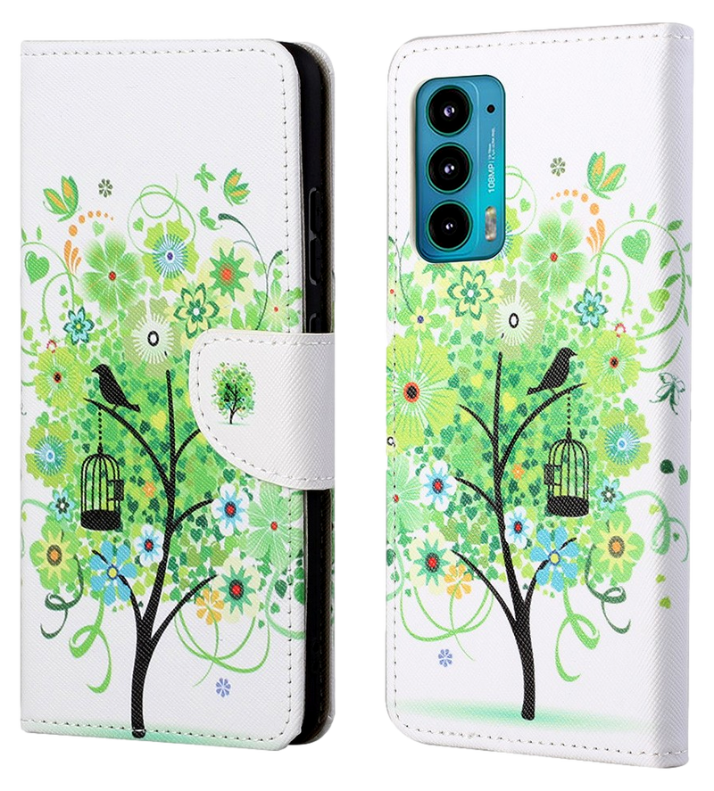 Tree Flip Cover til Motorola Edge 20