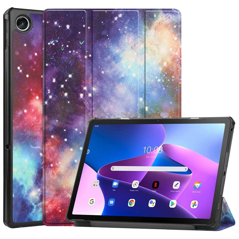 Space Flip Cover til Lenovo Tab M10 Plus 3. Gen (TB125 / TB128)