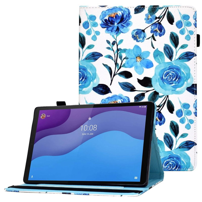 Blomster Flip Cover til Lenovo Tab M10 Gen 3