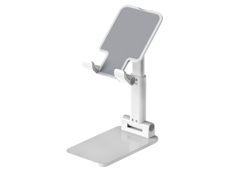 Universal Bordholder til Smartphone & Tablet -Hvid