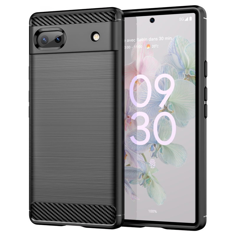 Carbon Silikone Cover til Google Pixel 6a