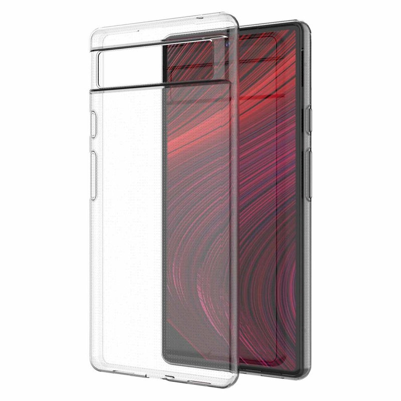 Google Pixel 6a Gennemsigtigt Silikone Cover