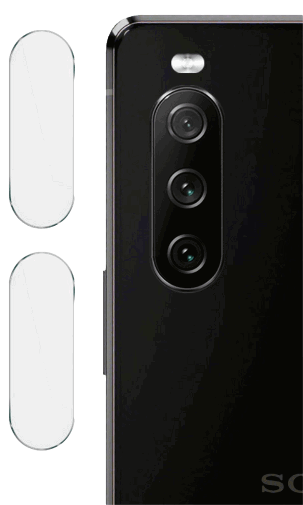2x Kamera Skærmbeskyttelse / Beskyttelsesglas til Sony Xperia 10 III
