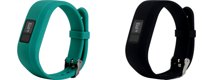 Pakke m. Silicone rem til Garmin Vivofit 3 / Vivofit JR / JR 2 Turkis & Silicone rem til Garmin Vivofit 3 / Vivofit JR / JR 2 Sort