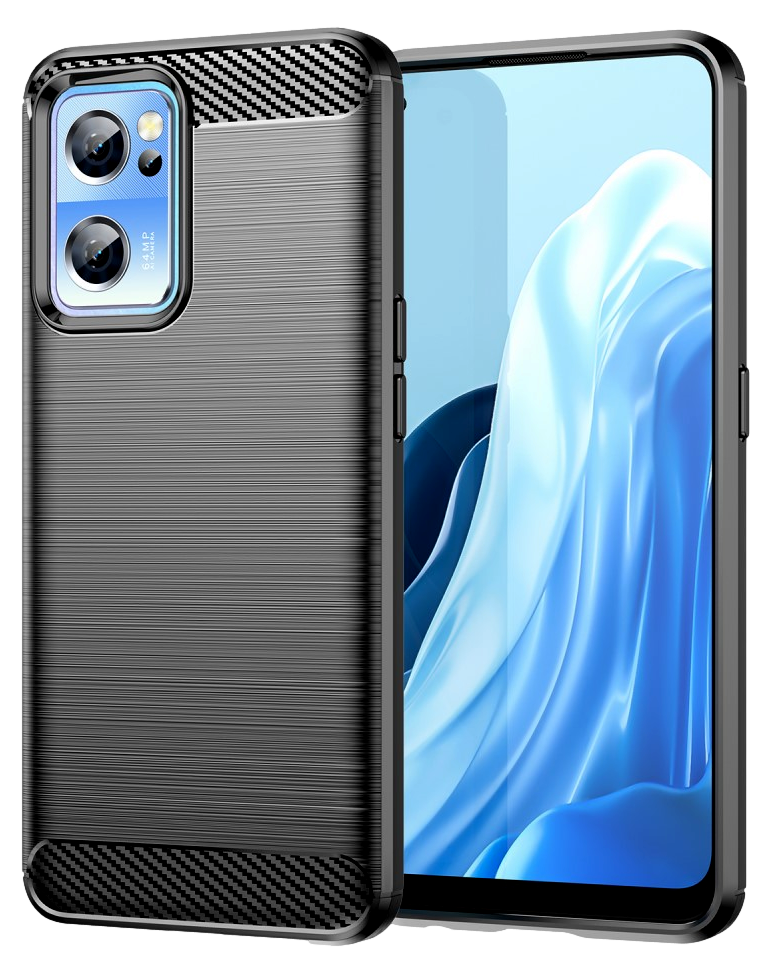 Sort Carbon Cover til OnePlus Nord CE 2 5G