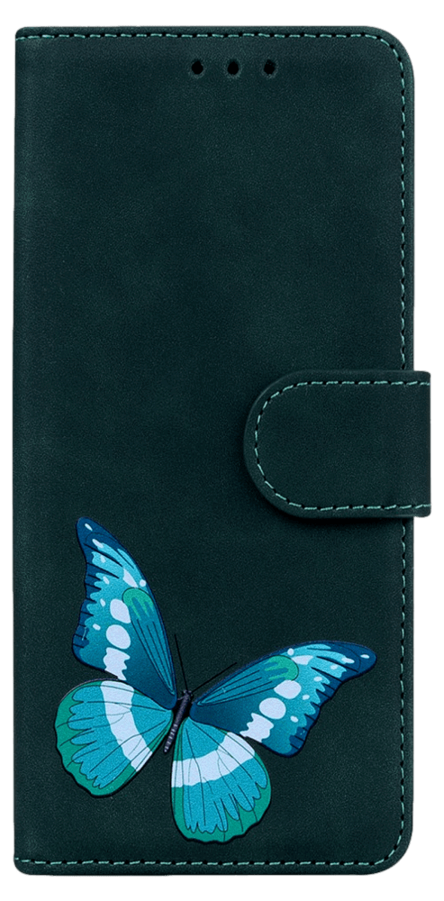 Papillo Flip Cover til OnePlus Nord CE 2 5G-Grøn