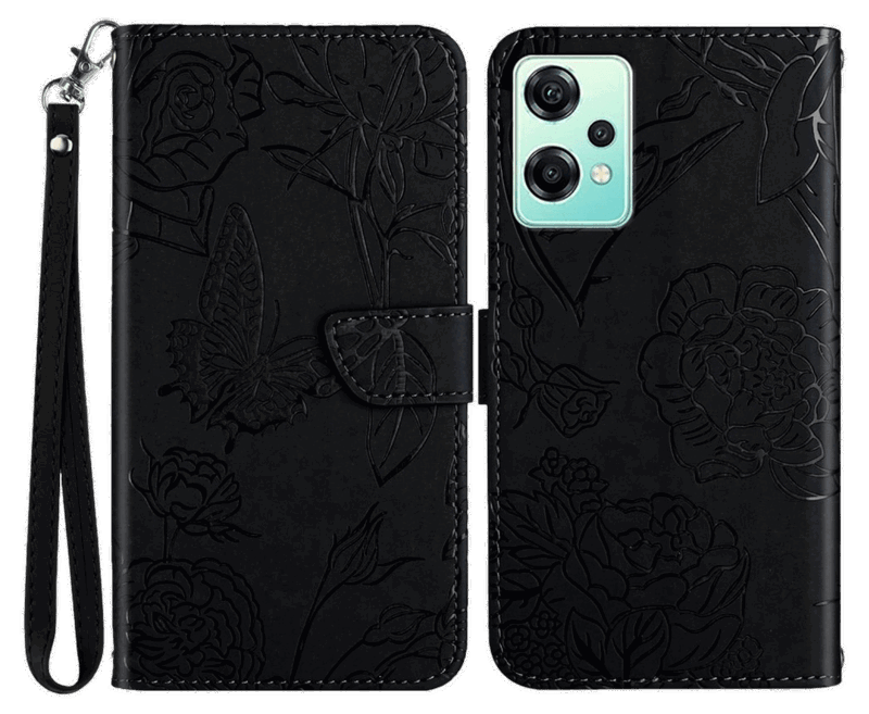 Papillo Flip Cover til OnePlus Nord CE 2 Lite 5G-Sort