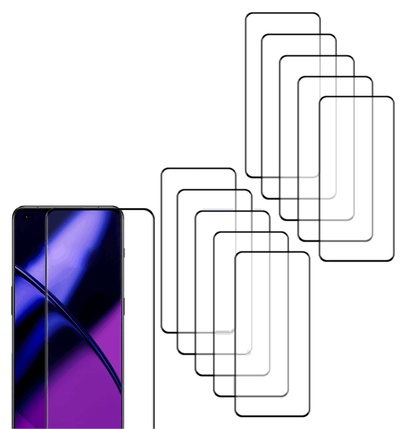 10 Stk Beskyttelsesglas / Skærmbeskyttelse / 3D Glas til OnePlus 11 5G