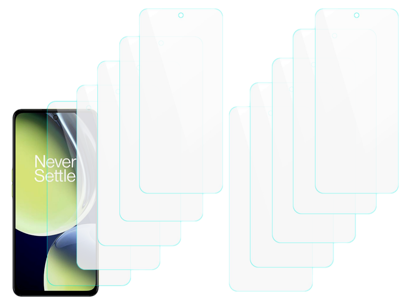 10 Stk. Beskyttelsesglas / Skærmbeskyttelse / Glas til OnePlus Nord CE 3 Lite 5G