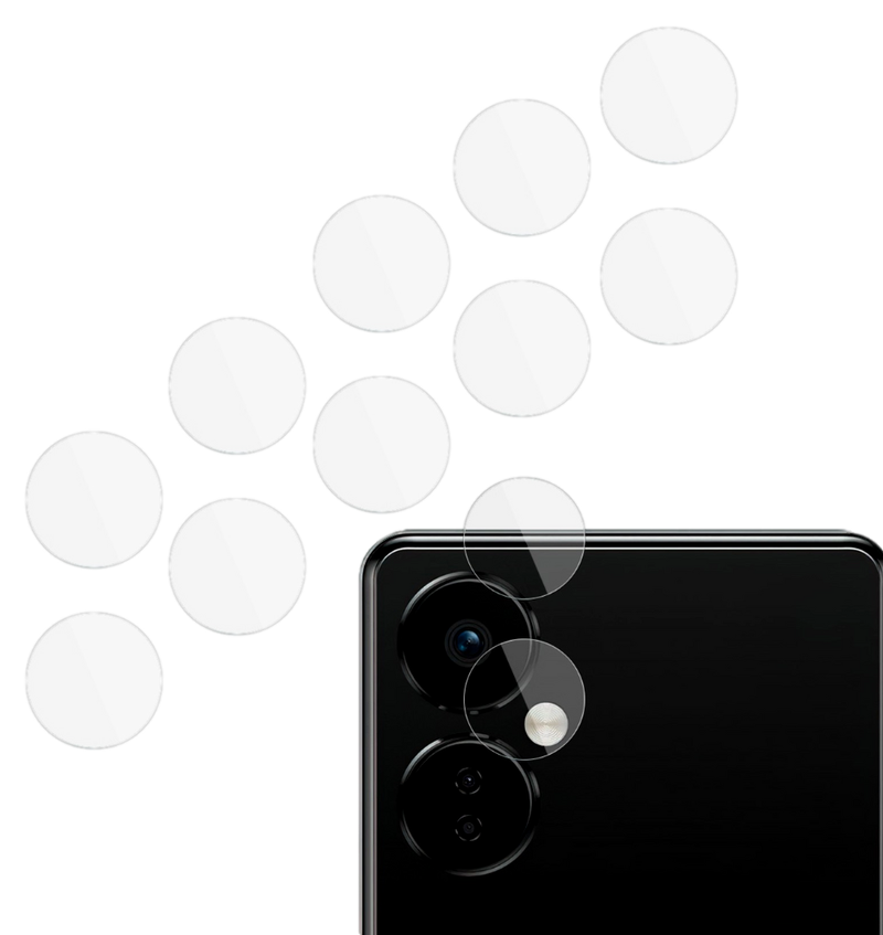 5 stk. Kamera Skærmbeskyttelse / Beskyttelsesglas til OnePlus Nord CE 3 Lite 5G