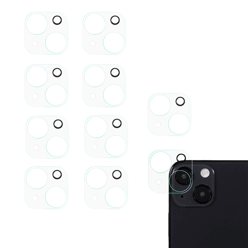 10 Stk. Kamera Skærmbeskyttelse / Beskyttelsesglas til iPhone 13 Mini