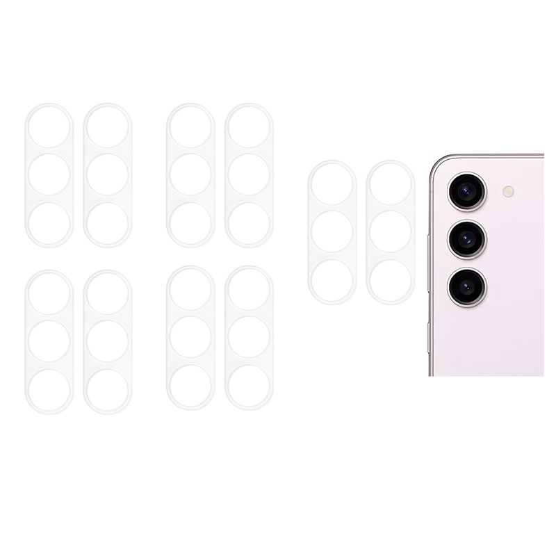 10 stk Kamera Beskyttelsesglas til Samsung Galaxy S24