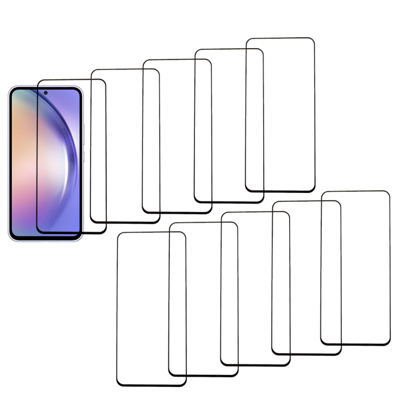 10 Stk Samsung Galaxy A55 5G Skærmbeskyttelse / 3D Glas