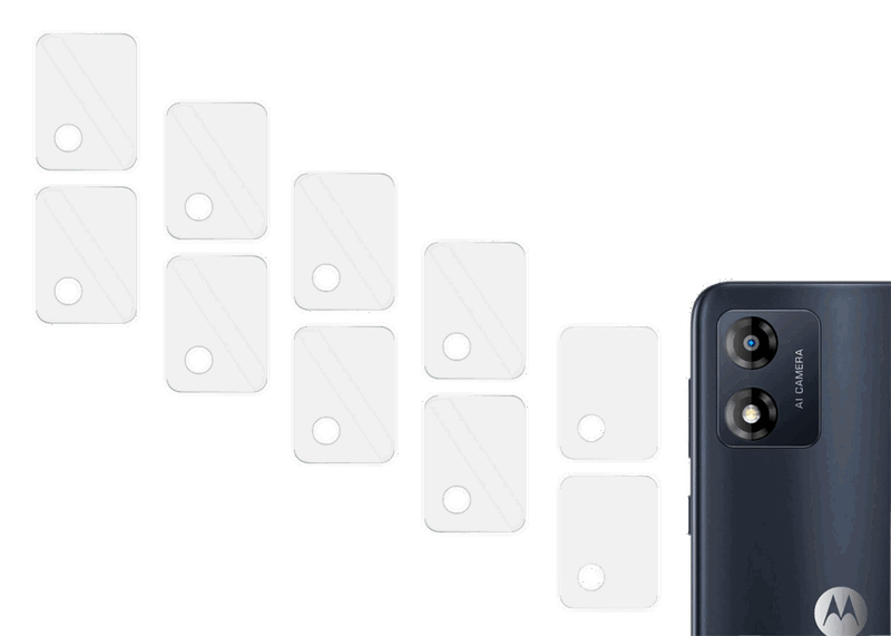 10 stk Kamera Skærmbeskyttelse / Beskyttelsesglas til Motorola Moto E13