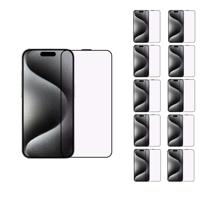 10 stk. iPhone 16 Beskyttelsesglas / Skærmbeskyttelse / 3D Glas