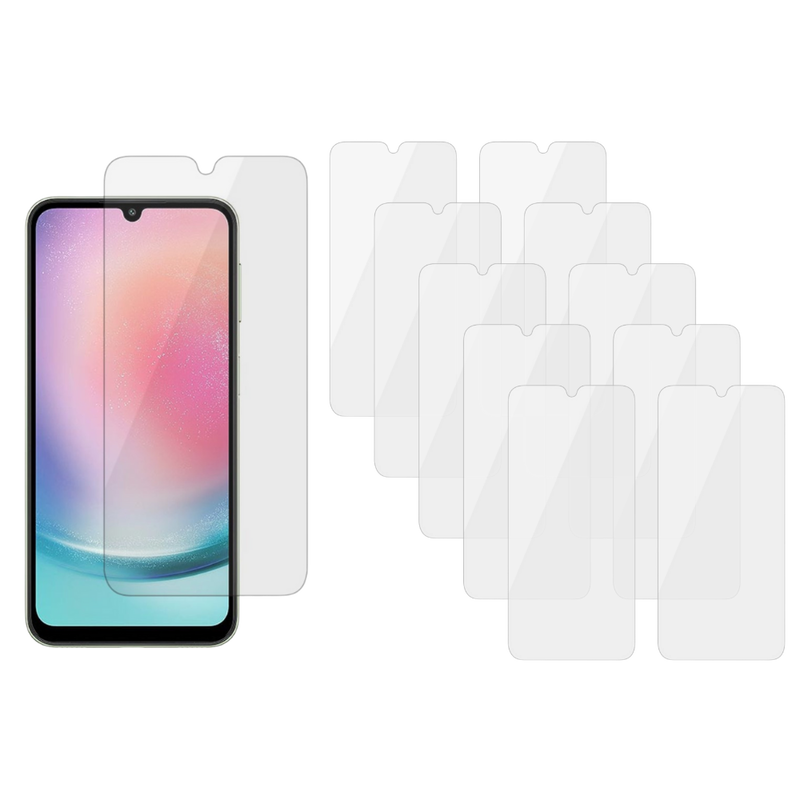 10 stk Skærmbeskyttelse / Hærdet Beskyttelsesglas til Samsung Galaxy A25 5G