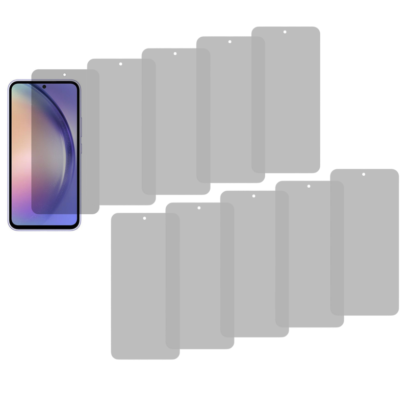 10 Stk Samsung Galaxy A55 5G Skærmbeskyttelse / Privacy Glas