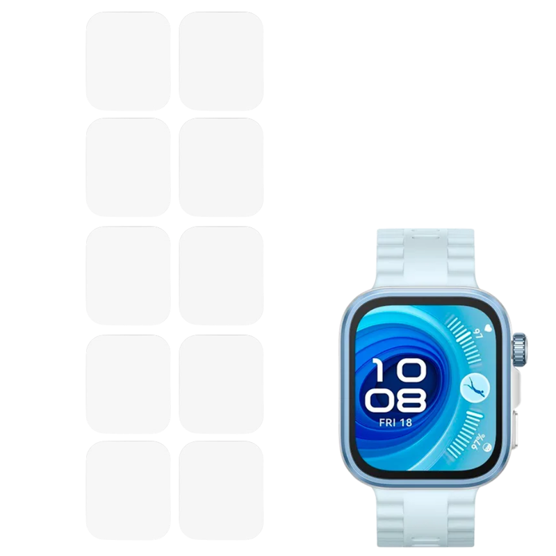 10 Stk. Skærmbeskyttelse / Beskyttelsesglas til Huawei Watch Fit 4 Pro 