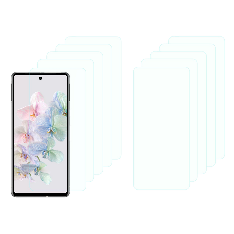 10 Stk. Beskyttelsesglas / Skærmbeskyttelse / Glas til Google Pixel 7