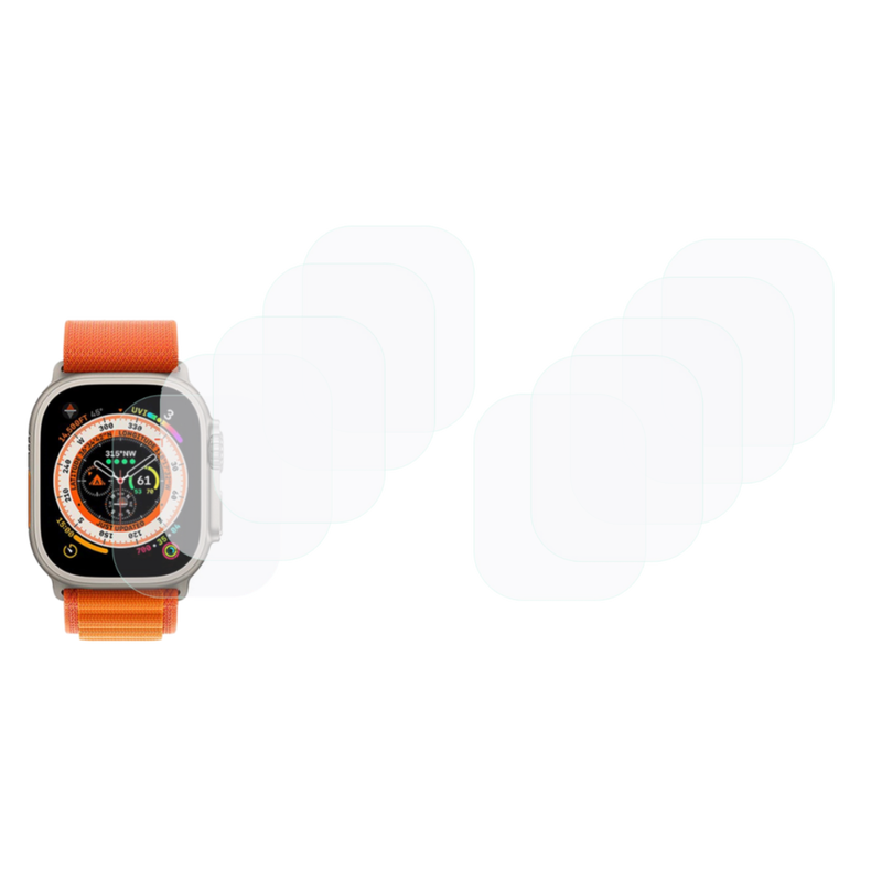 10 Stk. Skærmbeskyttelse / Film til Apple Watch Ultra / Ultra 2 / Ultra 3