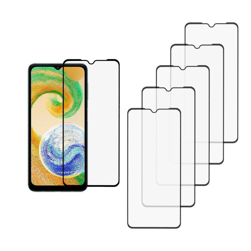 5 stk Beskyttelsesglas / Skærmbeskyttelse / 3D Glas til Samsung Galaxy A04S 4G