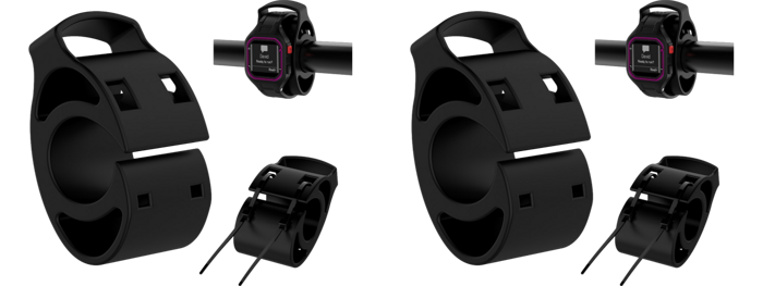 2x Holder til Løbeur / Aktivitetstracker til Cykel