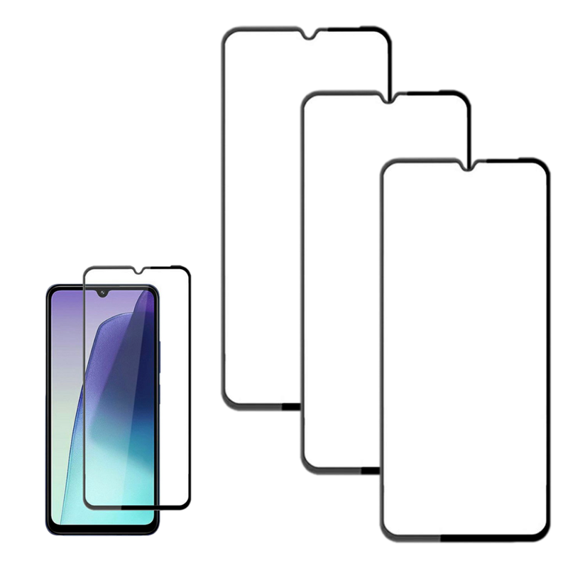 3 stk Beskyttelsesglas / Skærmbeskyttelse / 3D Glas til Xiaomi Redmi 14C