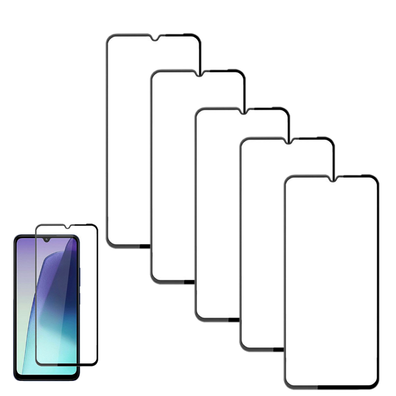 5 stk Beskyttelsesglas / Skærmbeskyttelse / 3D Glas til Xiaomi Redmi 14C