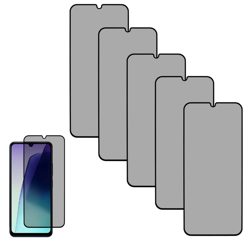 5 stk Privacy Glas / Skærmbeskyttelse til Xiaomi Redmi 14C