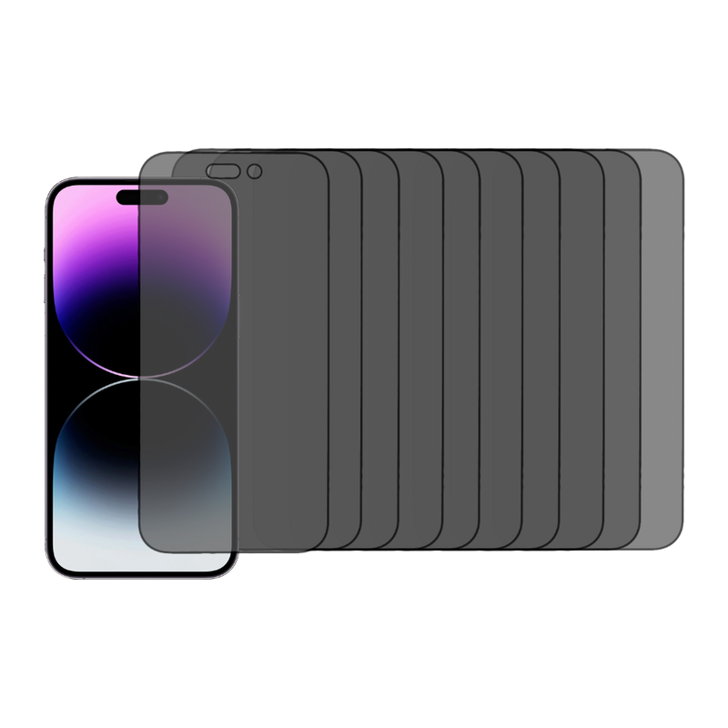 10 stk. Skærmbeskyttelse / Privacy Glas til iPhone 14 Pro Max