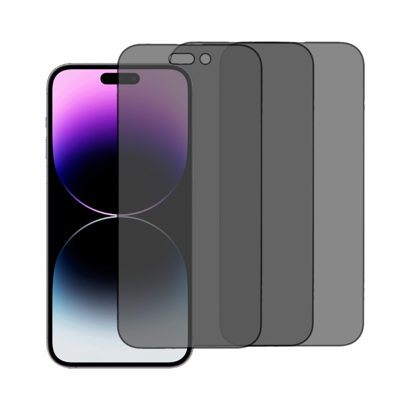 3 stk. Skærmbeskyttelse / Privacy Glas til iPhone 14 Pro Max