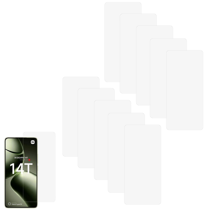 10 stk Xiaomi 14T / 14T Pro Skærmbeskyttelse / Glas
