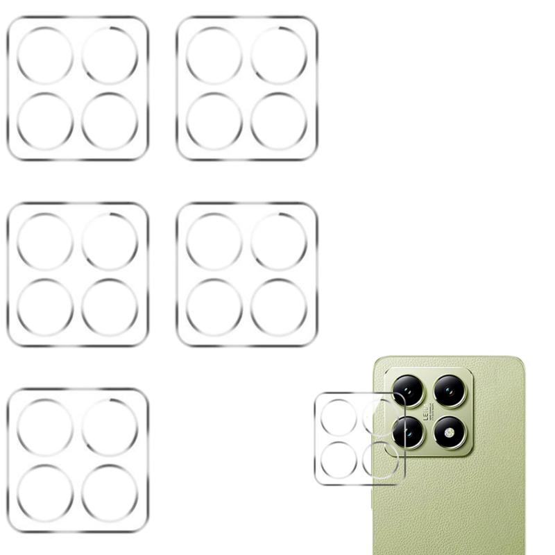 5 Stk Xiaomi 14T Pro Kamera Beskyttelsesglas