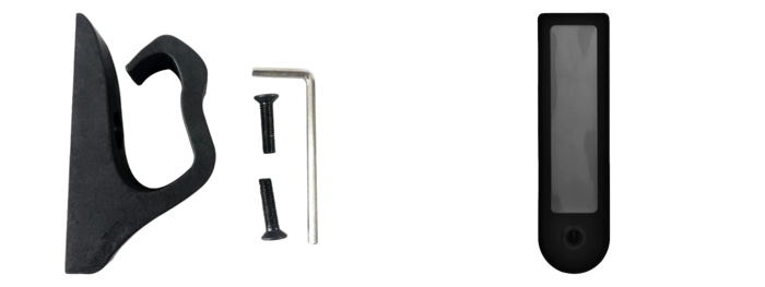 Pakke m. Multi krog til Xiaomi Mi M365 / Pro / Pro 2 & Display Cover til Xiaomi Mi M365 / Pro / Pro 2