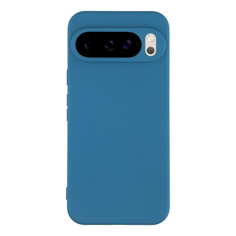 Google Pixel 10 Pro XL Silikone Cover med Blød Inderside - Blå