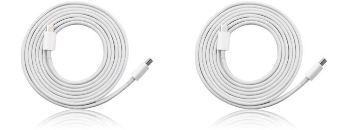 2x USB-C til USB-C Kabel